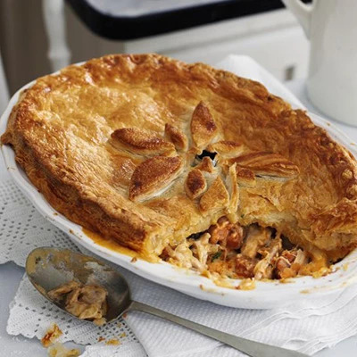 Chicken & Chorizo Pie