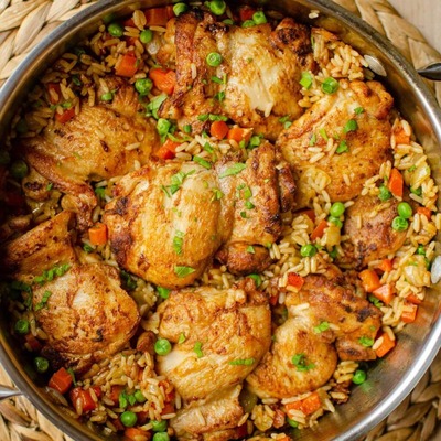 One Pot Chicken & Rice